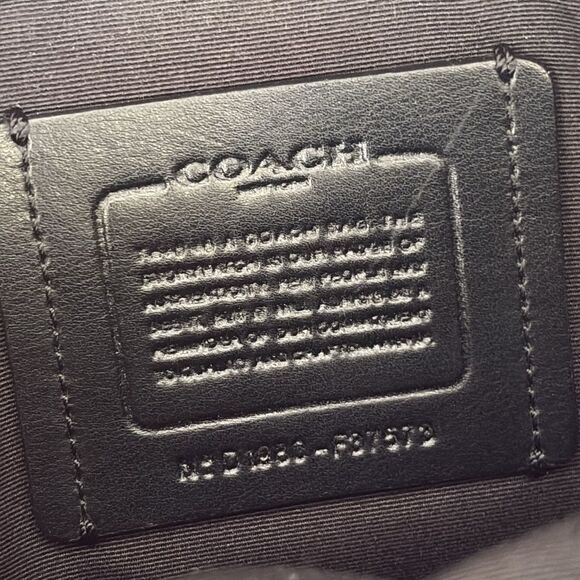 Coach West Pack In Signature Canvas Unisex Backpack Leather Monogram - Picture 15 of 15